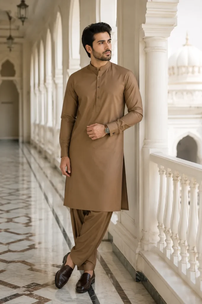 Wash & Wear — Camel Brown
