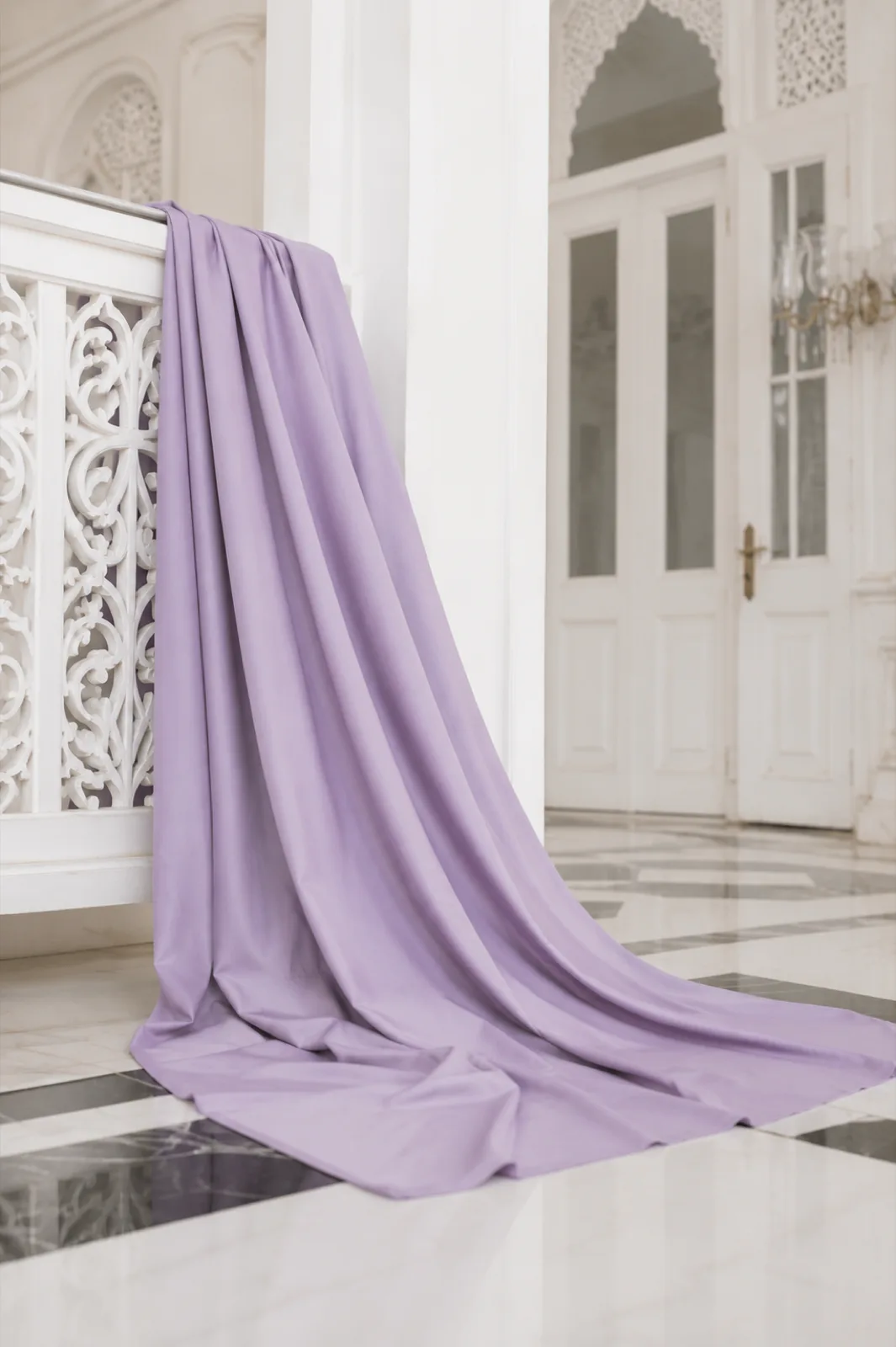 Cotton Fabric — Lavender — view 2