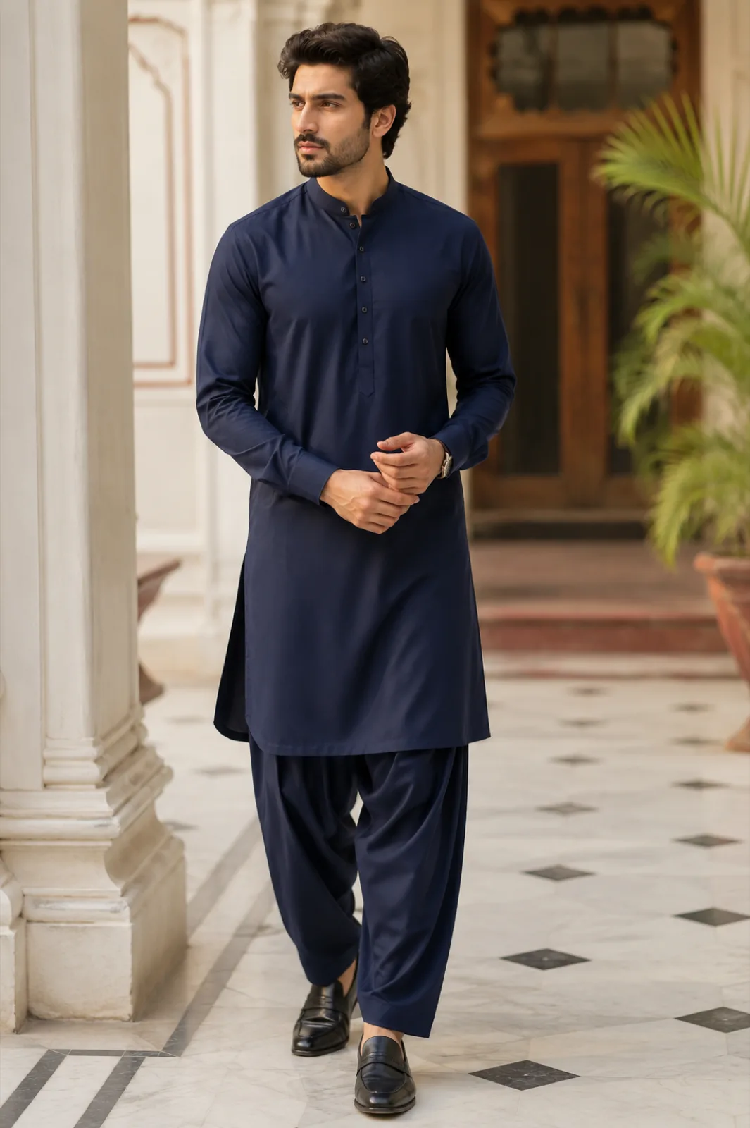 Grace — Navy Blue — view 1