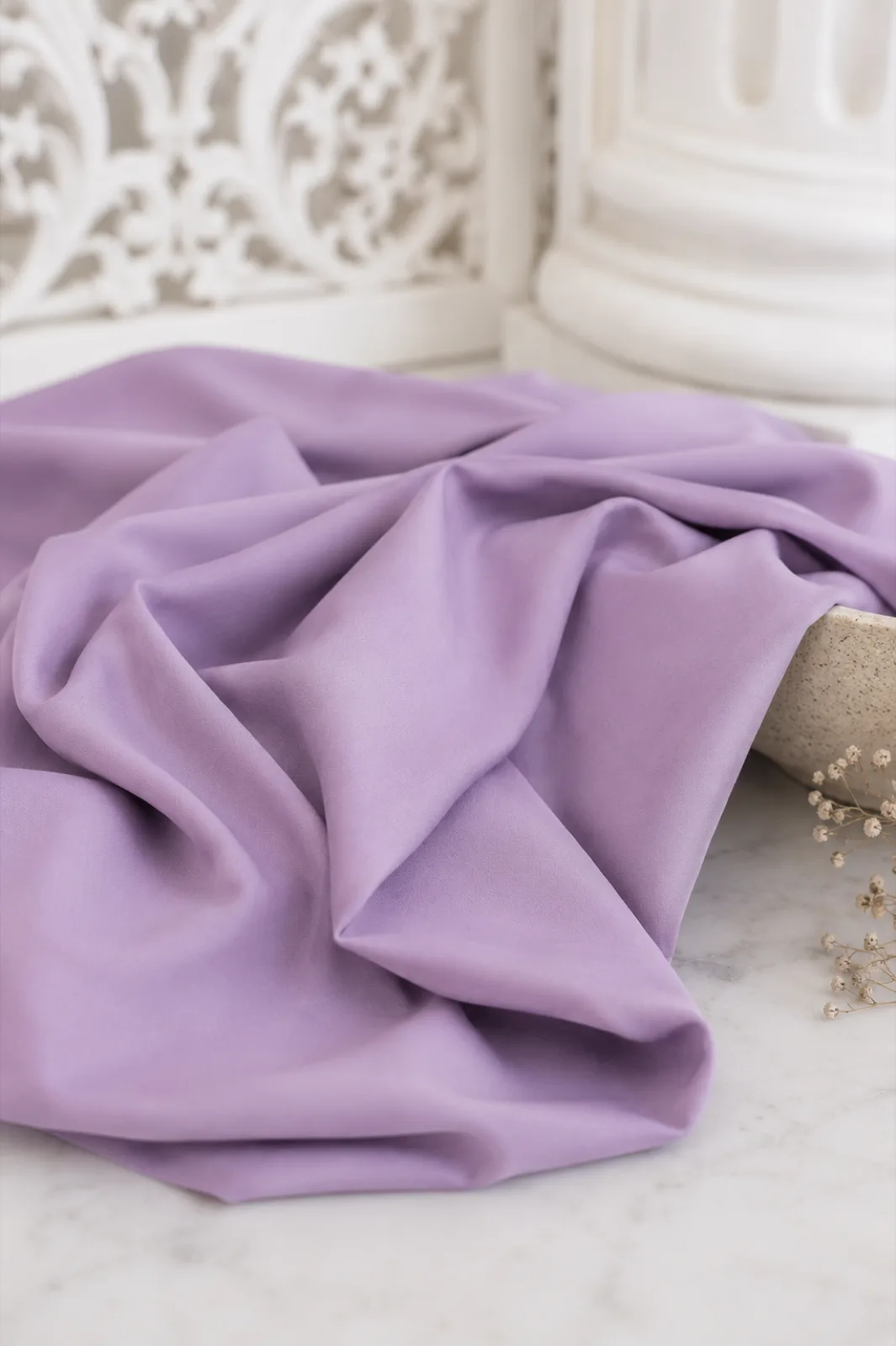 Cotton Fabric — Lavender — view 4