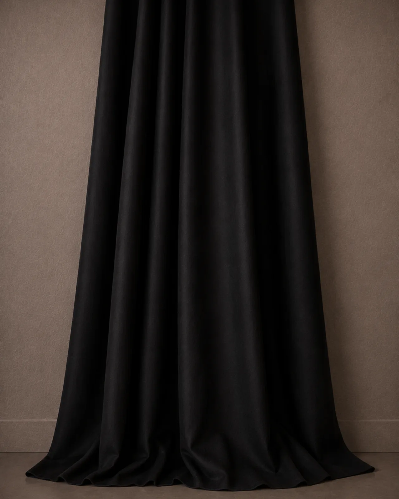 Cotton Fabric — Charcoal — view 3
