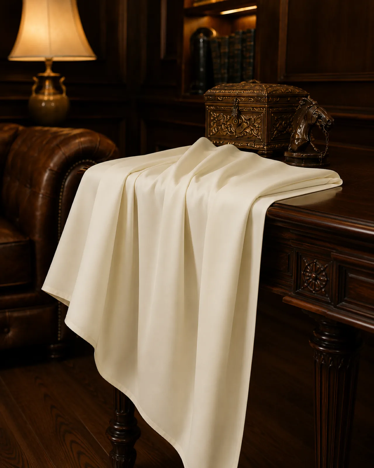 Cotton Fabric — Off White — view 4